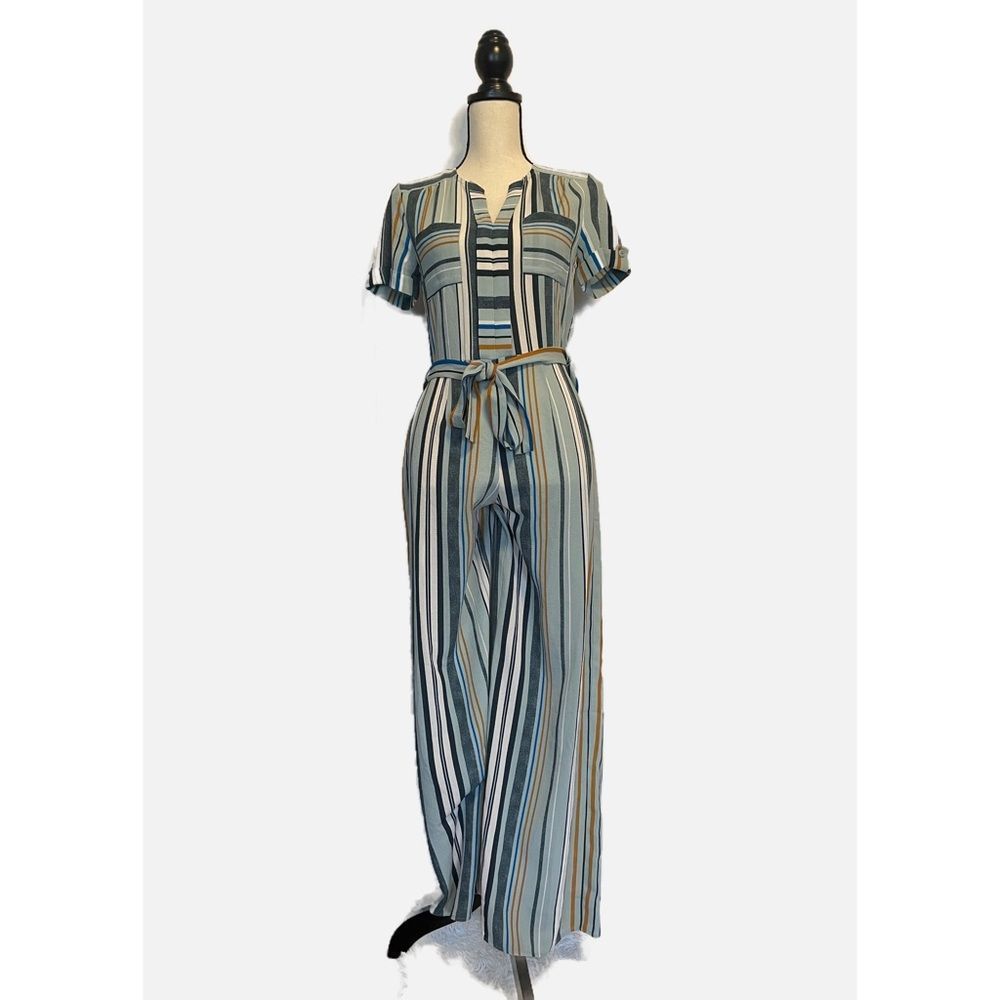 Monteau striped jumpsuit